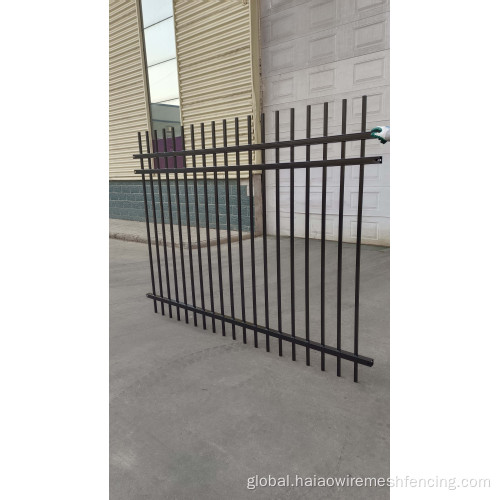 Pressed Top Fence garden metal pressed top wrought iron fence panels Manufactory